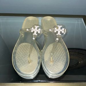 Tory Burch Clear Sandals size 8